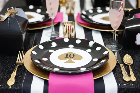 kate spade inspired birthday party